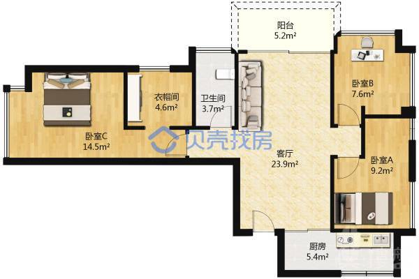 橫崗花半里雅筑|3號線荷坳站，大運新城區，戶型通透，交通方便